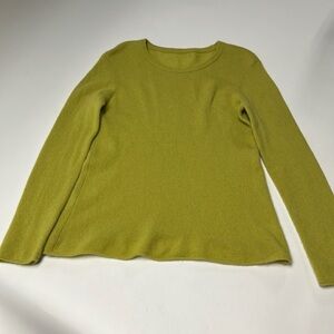 Unbranded Green Cashmere Sweater